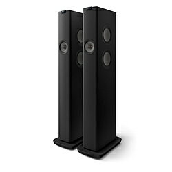KEF WiFiԡ 2ܥå ܥ֥å LS60WBLACKJP Υϥ쥾б /Bluetoothб /Wi-Fiб LS60WBL...