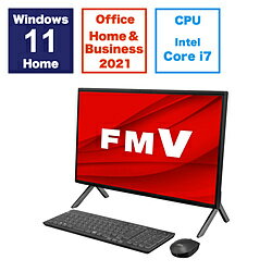 FUJITSU(ٻ̡ FMVF77H3B ǥȥåץѥ FMV ESPRIMO FH77/H3 ֥å 23.8 /intel Core i7 /ꡧ16GB /SSD512GB /2023ǯ11ǥ FMVF77H3B