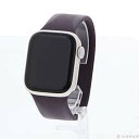 yÁzApple(Abv) Apple Watch Series 7 GPS 41mm X^[CgA~jEP[X _[N`F[\[vy291-udz