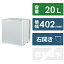 イーエムエー 20L ノンフロン1ドア冷蔵庫　SunRuck SR-R2003W ホワイト SR-R2003W ［幅40.2cm /20L /1ドア /右開きタイプ］ SR-R2003