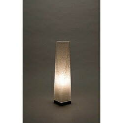 林工芸 林工芸 麻落水紙提灯 SAWAシリーズ 折 - o r i - (□11×H53cm) S-816 ［電球 /電球色］ S816