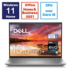DELL(ǥ) Ρȥѥ Inspiron 13 5330 ץʥС MI553-DWHBCS 13.3 /Windows11 Home /intel Core i5 /ꡧ16GB /SSD512GB /Office HomeandBusiness Premium /ܸǥܡ /2023ǯߥǥ MI553DWHBCS