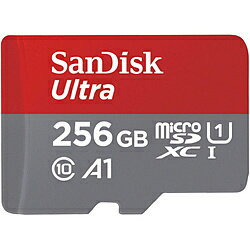 SanDisk(サンディスク) microSDXCカード UHS-I Ultra（ウルトラ） SDSQUAB-256G-JN3MA ［Class10 /256GB］ SDSQUAB256GJN3MA 【sof001】 [振込不可] [代引不可] 1