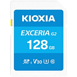 KIOXIA 【復旧サービス付き】SDXC 連続撮影・4K録画対応SDカード EXCERIA（エクセリア） KSDU-B128GBK ［Class10 /128GB］ KSDUB128GBK
