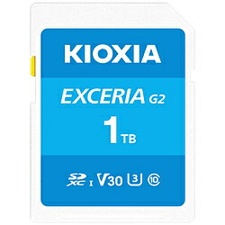 KIOXIA 【復旧サービス付き】SDXC 連続撮影・4K録画対応SDカード EXCERIA（エクセリア） KSDU-B001TBK ［Class10 /1TB］ KSDUB001TBK