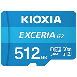 KIOXIA yT[rXtzSDXC microSDJ[h Q[@ɂ߂̍^Cv EXCERIAiGNZAj KMU-B512GBK mClass10 /512GBn KMUB512GBK