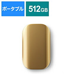 SK hynix(SKハイニックス) SKHPU3-512G 外付けSSD USB-C＋USB-A接続 Beetle X31 シャンパンゴールド ［512GB /ポータブル型］ SKHPU3512G