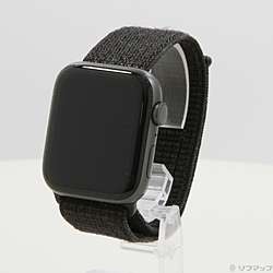 【中古】Apple(アップル) Apple Watch SE 第1世代 Nike GPS 44mm スペースグレイアルミニウムケース ブラックNikeスポーツループ【291-ud】 【中古】Apple(アップル) Apple Watch SE 第1世代 Nike GPS 44mm スペースグレイアルミニウムケース ブラックNikeスポーツループ【291-ud】