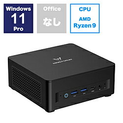 MINISFORUM（ミニズフォーラム） UM790-32/1TB-W11Pro(7940HS) デスクトップパソコン UM790 ［モニター無し /AMD Ryzen9 /メモリ：32GB /SSD：1TB /2023年12月モデル］ UM790321TBW11P7940HS