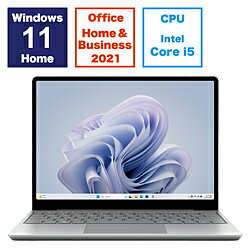 Microsoft(ޥե) Surface Laptop Go 3 i5/8/128 Platinum Surface ץ XJB-00004 12.4 /Windows11 Home /intel Core i5 /ꡧ8GB /SSD128GB /Office HomeandBusiness /ܸǥܡ /2023ǯ11 XJB00004