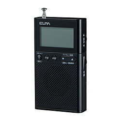ELPA 液晶ポケットラジオ ER-P62FL ［ワイドFM対応 /AM/FM］ ERP62FL