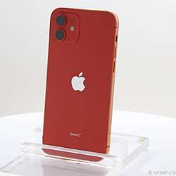 【中古】Apple(アップル) iPhone12 128GB プロダクトレッド MGHW3J／A SIMフリー【291-ud】