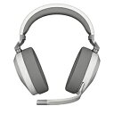 CORSAIR(コルセア) CA-9011286-AP2 ゲーミングヘッドセット HS65 WIRELESS ホワイト ［ワイヤレス（Bluetooth＋USB） /両耳 /ヘッドバンドタイプ］ CA9011286AP2