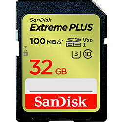 SanDisk(サンディスク) SanDisk Extreme PLUS SDHC UHS-Iカード 32GB SDSDXWT-032G-JBJCP ［Class10 /32GB］ SDSDXWT032GJBJCP