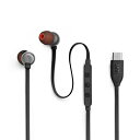 JBL(ジェービーエル) イヤホン カナル型 USB Type-C ブラック JBLT310CBLK ［USB］ JBLT310CBLK