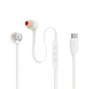 JBL(ジェービーエル) イヤホン カナル型 USB Type-C ホワイト JBLT310CWHT ［USB］ JBLT310CWHT