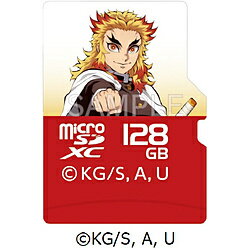 VERBATIMJAPAN microSDXCカード 鬼滅の刀デザイン 煉獄杏寿郎 MXCN128GJRENGOKUV1 ［Class10 /128GB］ MXCN128GJRENGOKUV1