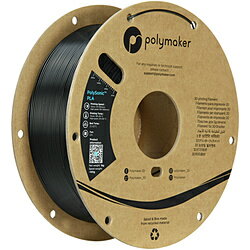 POLYMAKER PolySonic PLA フィラメント [1.75mm /1kg] ブラック PA12002 PA12002