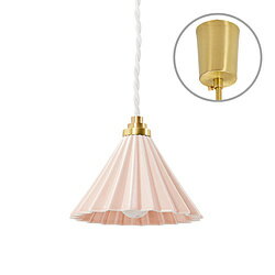 Vaulted Ceiling - TIC DRIPPER LAMP ペンダントライト ホワイトコード マットピンク TC1511WH/MPI ［E17］ TC1511WHMPI