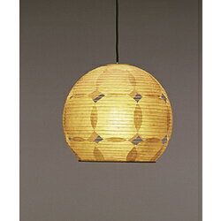 林工芸 林工芸 黄色染和紙提灯 アート和紙ペンダント シリーズ パッチワーク (φ40×H35cm) TP-1022 ［4...