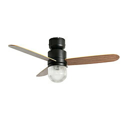 ライフオンプロダクツ Nordic Collection シーリングファン JAVALO ELF JE-CF016-BK ［リモコン付き］ JECF016