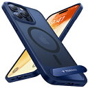 TORRASトラス UPRO Pstand Case for iPhone 15 Pro ケース トーラス ネイビーブルー X00FX0723