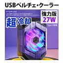 YOUZIPPER USB 冷却ペルチェクーラー27W / 【超強力・プロ版】(9Vx3A) YOUZIPPER PCC-27 PCC27