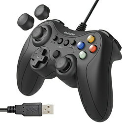 ELECOM(エレコム) JC-GP30XBK ゲームパッド 有線 GP30x(Xbox系 /メカニカルトリガー対応) ブラック ［USB /Windows /13ボタン］ JCGP30XBK