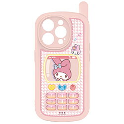 구루만디즈 iPhone 15 Pro 레트로 가라케이 스타일 케이스 산리오 마이 멜로디 SANG-383MM SANG383MM