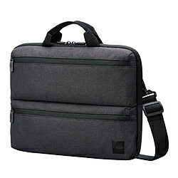 ELECOM(エレコム) ノートパソコン対応 [13.3～14.0インチ] ショルダーベルト付きインナーバッグ 横型 ブラック BM-IBHCH14NBK BMIBHCH14NBK