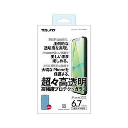 樂天商城 - パワーサポート TEGLASS 超々高透明 高強度プロテクトガラス for iPhone 14 Plus PFIM-04 PFIM-04 [振込不可]