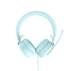 Nakabayashi ヘッドセット ライトブルー MHM-STB36LB ［φ3.5mmミニプラグ /両耳 /ヘッドバンドタイプ］ MHMSTB36LB 【864】