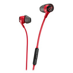 HYPERX 705L8AA ゲーミングヘッドセット Cloud Earbuds II レッド ［φ3.5mmミニプラグ /両耳 /イヤホンタイプ］ 705L8AA