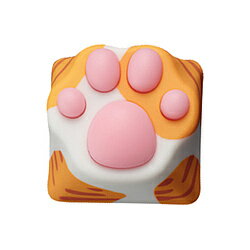 楽天ソフマップ　デジタルコレクションZOMO 〔キーキャップ〕ABS Kitty Paw Keycap for Cherry MX Switches 猫の肉球 オレンジ（茶トラ） zp-abs-kitty-paw-orange-cat ABSKITTYPAWORANGECAT