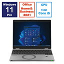 Panasonic(pi\jbN) m[gp\R bcm[g SR J[OC CF-SR4CDMCR m12.4^ /Windows11 Pro /intel Core i5 /F16GB /SSDF512GB /Office HomeandBusiness /{ŃL[{[h /2024N1fn CFSR4CDMCR ysof001z [Us] [s]