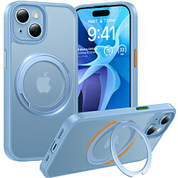 TORRASトラス UPRO Ostand Pro Case for iPhone 15 ケース トーラス ライトブルー X00FX0740
