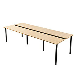 SANWA SUPPLY(サンワサプライ) フリーアドレスデスク [W2700xD1000xH720mm] 薄い木目 EHD-MTG270100LM EHDMTG270100LM