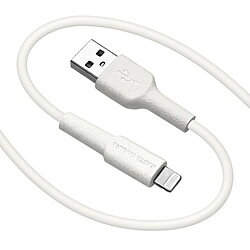 ラスタバナナ USB A to Lightning cable やわらか 1.5m ホワイト R15CAAL2A02WH R15CAAL2A02WH