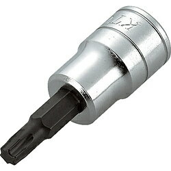 京都機械工具 9．5sq．ショートT型トルクスビットソケットT50 BT3T50S BT3T50S