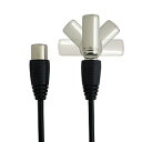 ORIGINAL BASIC 2.0m アンテナ用ケーブル SK/2C ブラック OS-TCSK2C20BK OSTCSK2C20BK(2)