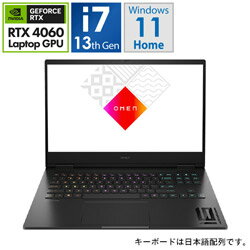hp(ԡ) ߥ󥰥Ρȥѥ OMEN Gaming Laptop16-wf0000 G1ǥ ɥ֥å 80B37PA-AACQ[RTX4060] 80B37PA-AACQ