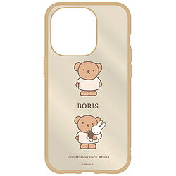 グルマンディーズ iPhone15 Pro IIII fit ケース ミッフィー ボリス MF-442D MF442D