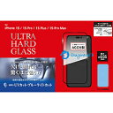 DEFF ULTRA HARD GLASS for iPhone2023 6.1 2 DG-IP23MU5DF DGIP23MU5DF