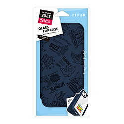 PGA iPhone 15 ガラスフリップケース Premium Style トイ・ストーリー PG-D23AGF05TOY PGD23AGF05TOY