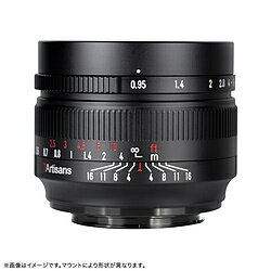 七工匠 七工匠 7Artisans 50mm F0.95　50095ZB　 APS-C ブラック 50095ZB ［ニコンZ /単焦点レンズ］ 50095ZB