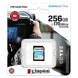 Kingston KF-C42256-7I Canvas Go!Plus SD メモリカード KF-C42256-7I ［256GB］ KFC422567I