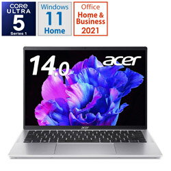 Acer() Ρȥѥ Swift Go 14 ԥ奢С SFG14-72-H56Y/F 14.0 /Windows11 Home /intel Core Ultra 5 /ꡧ16GB /SSD512GB /Office HomeandBusiness /ܸǥ...