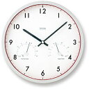 タカタレムノス Air clock レッド LC0911WRE LC0911W(3)