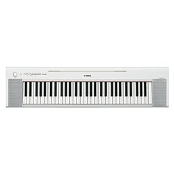 YAMAHA(ヤマハ) 電子キーボード ホワイト NP-15WH ［61鍵盤］ NP15WH