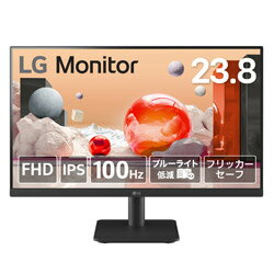 LG(エルジー) PCモニター 24MS500-B ［23.8型 /フルHD(1920×1080) /ワイド /100Hz］ 24MS500-B